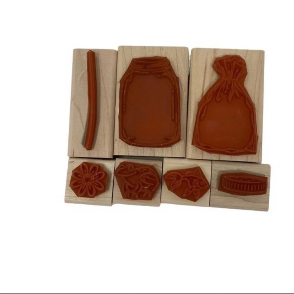 Stampin' Up! All Wrapped Up Set of 7 Stamps EUC